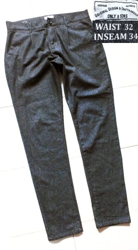 Zdjęcie oferty: Only&Sons Mathias pants fajne chinosy r.32/34