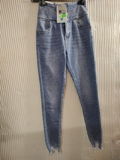 Zdjęcie oferty: Spodnie Damskie Jeansowe od M.Sara roz. S