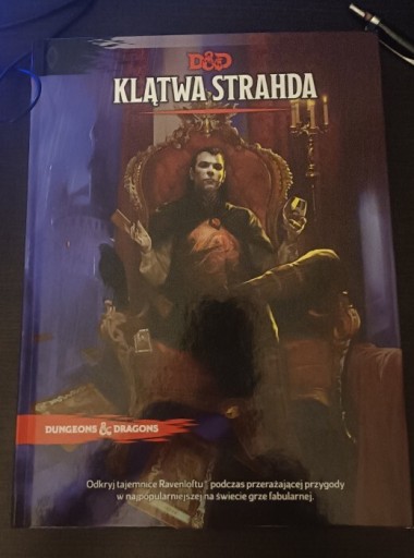 Zdjęcie oferty: D&D Dungeons and Dragons Klątwa Strahda