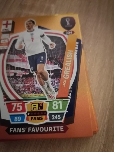 Zdjęcie oferty: Word cup qatar 2022 fan s favorite Grealish 304