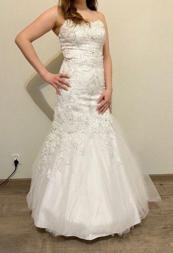 Zdjęcie oferty: Suknia ślubna na r. 34 lub małe 36, wzrost 164cm