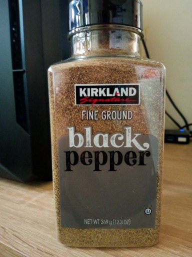 Zdjęcie oferty: Pieprz Kirkland Black Pepper Fine Ground USA 349g