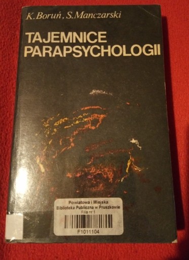 Zdjęcie oferty: Tajemnice parapsychologii