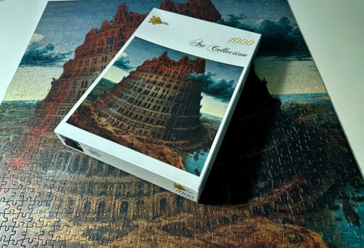 Zdjęcie oferty: Puzzle 1000 Wieża Babel