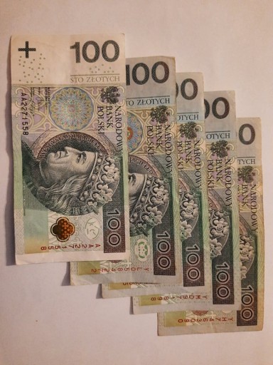 Zdjęcie oferty: Banknot 100 złotych seria zastępcza YH YM YL AA