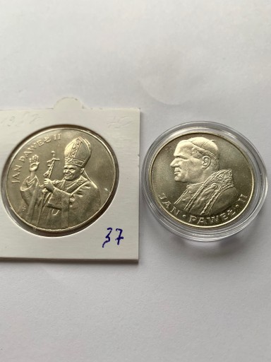 Zdjęcie oferty: Monety srebrne 2 szt. Jan Paweł II