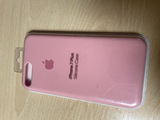 Zdjęcie oferty: Etui Apple Silicone Case różowe iPhone 7 / 8 Plus