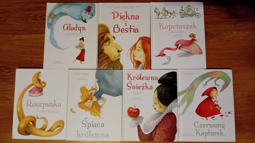 Zdjęcie oferty: Zestaw bajek dla dzieci - 7 książek