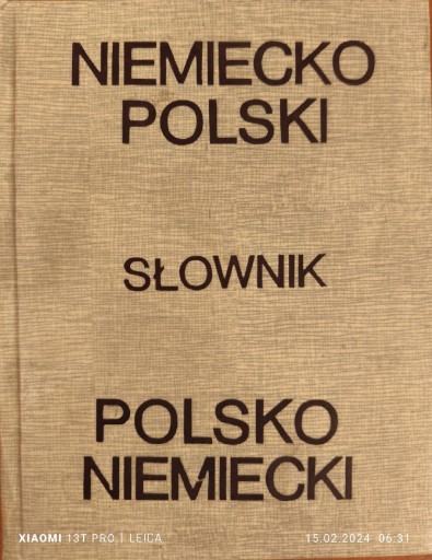 Zdjęcie oferty: Słownik niemiecko-polski