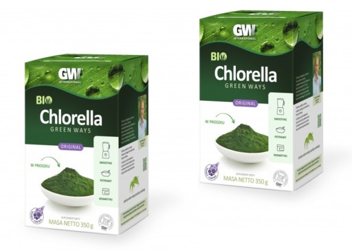 Zdjęcie oferty: 2x CHLORELLA BIO Green Ways proszek 350 g.+ miarka