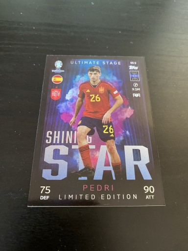 Zdjęcie oferty: Topps EURO 2024 Shining Star SS3 Pedri