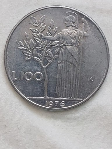 Zdjęcie oferty: 356 Włochy 100 lirów, 1976
