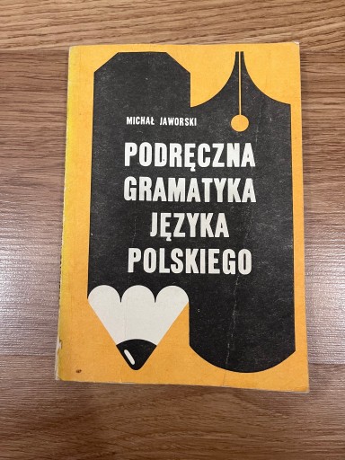Zdjęcie oferty: Podręczna gramatyka języka polskiego M. Jaworski