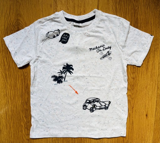 Zdjęcie oferty: Koszulka t-shirt OVS Mechanik auto palma