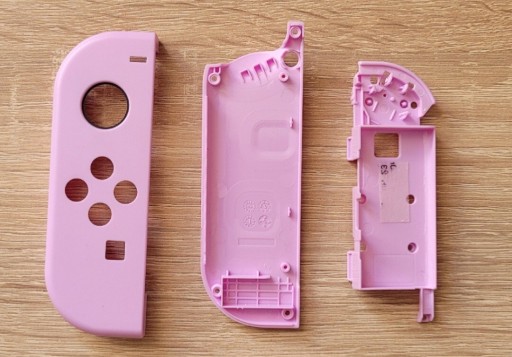 Zdjęcie oferty: Różowa obudowa do joy-cona Nintendo Switch - zamiennik. 