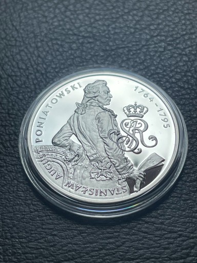 Zdjęcie oferty: 10 zł. 2005r.  St.A. Poniatowski  Ag