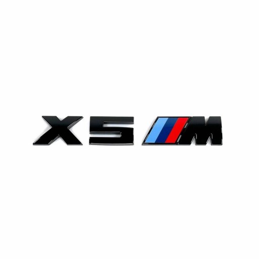 Zdjęcie oferty: BMW X5 M emblemat znaczek logo czarny połysk