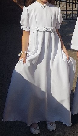 Zdjęcie oferty: Sukienka alba komunijna dla dziewczynki