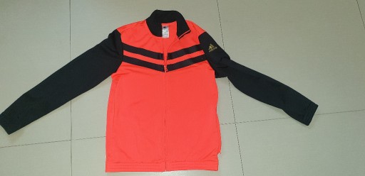 Zdjęcie oferty: Bluza ADIDAS pomarańczowo czarna rozm M 152 cm 11-12 lat