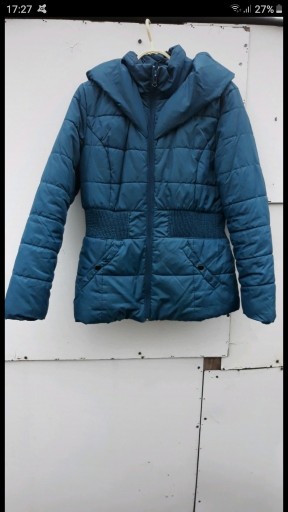 Zdjęcie oferty: Zwykła prosta kurtka z kapturem niebieska xl