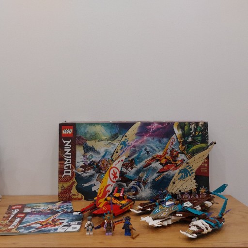 Zdjęcie oferty: Zestaw Lego Ninjago 71748 Morska Bitwa Katamaranów