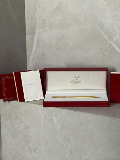 Zdjęcie oferty: CARTIER Długopis Must de Cartier Paris, pozłacany