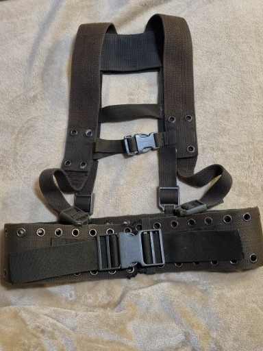 Zdjęcie oferty: pasoszelki BW G3 oporządzenie flecktarn bundeswehr olive taktyczny zestaw