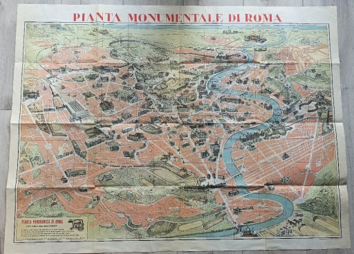 Zdjęcie oferty: Plan miasta Rzym