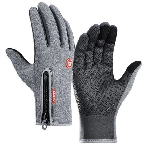 Zdjęcie oferty: Rękawiczki smartfon, bieganie, rower uniseks rozm. L szare