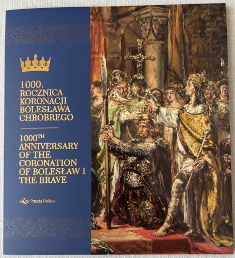 Zdjęcie oferty: Folder. Fi 5443 bl. 391A - 1000.rocznica koronacji Bolesława Chrobrego