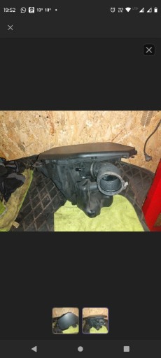 Zdjęcie oferty: Obudowa filtra powietrza+przepływomierz BMW E46 