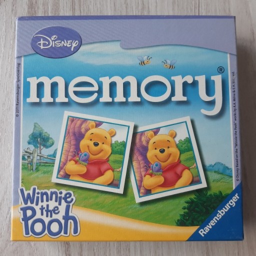 Zdjęcie oferty: Gra logiczna - Memory Kubuś Puchatek Ravensburger