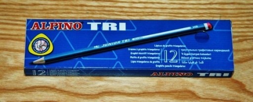 Zdjęcie oferty: Ołówki ALPINO Junior TRI trójkątny przekrój 12 szt