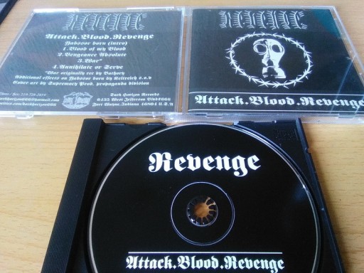 Zdjęcie oferty: REVENGE "Attack. Blood. Revenge" CD pierwsze wyd.