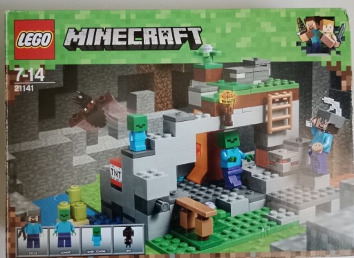 Zdjęcie oferty: LEGO Minecraft 21141 - jaskinia zombie 