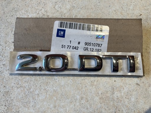 Zdjęcie oferty: Emblemat klapy bagażnika Opel 2.0 DTI Astra Vectra Zafira 