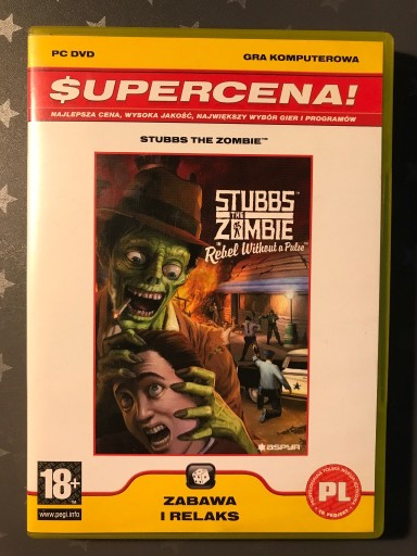 Zdjęcie oferty: gra DVD pc stubbs the zombie klasyka horror