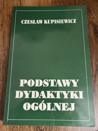 Zdjęcie oferty: Podstawy dydaktyki ogólnej