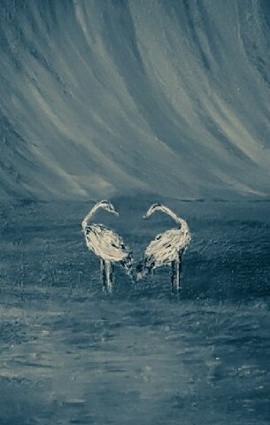 Zdjęcie oferty: Print obrazu "Granica jest tęsknotą" z sygnaturą i certyfikatem 