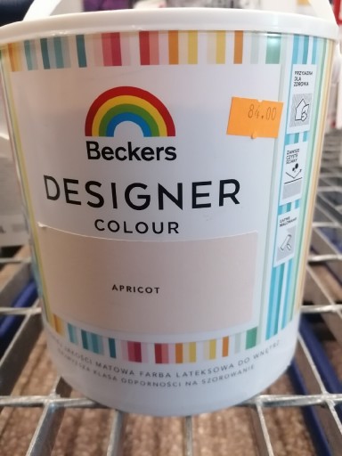 Zdjęcie oferty: Beckers Designer Colour Apricot 2,5 l nowa 