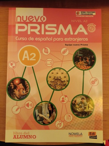 Zdjęcie oferty: Podręcznik Nuevo Prisma A2