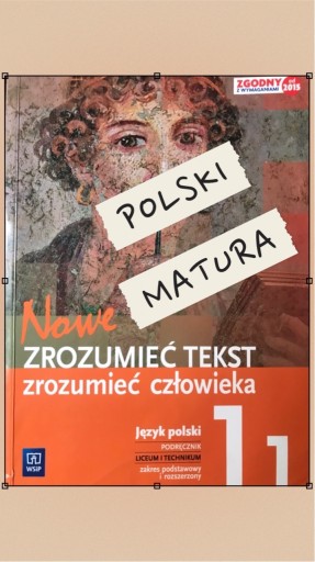 Zdjęcie oferty: Matura polski Zrozumieć tekst, zrozumieć człowieka