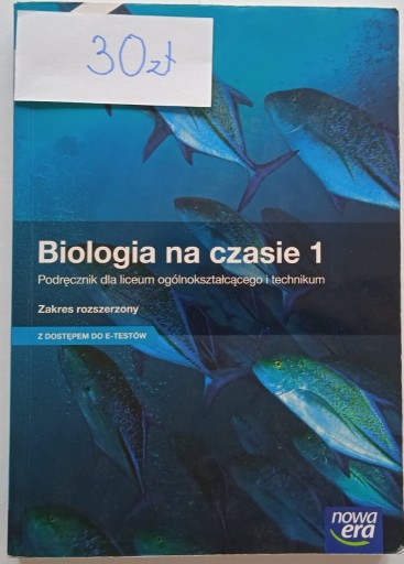 Zdjęcie oferty: Podręcznik Biologia na czasie 1 