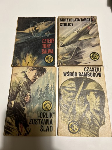 Zdjęcie oferty: ŻÓŁTY TYGRYS - ZESTAW 4 SZTUK - 1980