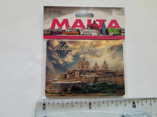 Zdjęcie oferty: Magnes na lodówkę - 33b. MDINA Malta 