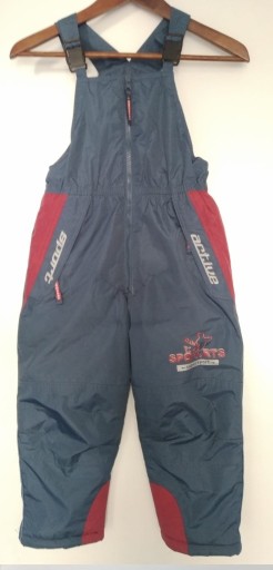 Zdjęcie oferty: Spodnie zimowe na szelkach r. 122