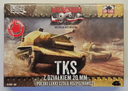 Zdjęcie oferty: Tankietka TKS , Wrzesień 1939 NOWA Zafoliowana