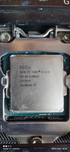 Zdjęcie oferty: Procesor I5-4690, Z97-P, DDR3 16Gb, Chłodzenie