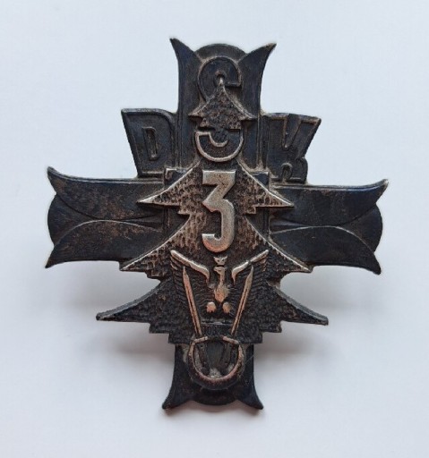 Zdjęcie oferty: Odznaka 3 Dywizja Strzelców Karpackich srebro 3DSK