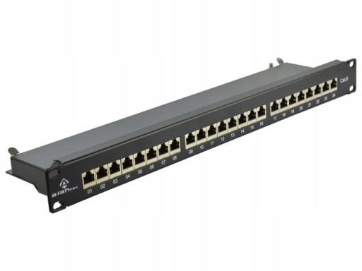 Zdjęcie oferty: ALANTEC Patch panel RACK 19'' kat6 24p FTP z półką